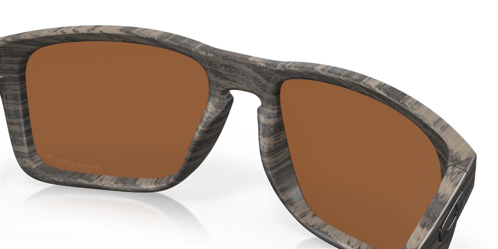 NEW* Oakley HOLBROOK XL Woodgrain POLARIZED PRIZM Tungsten Sunglass OO9417-06