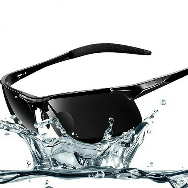 Aluminum HD Polarized Photochromic Sunglasses Men Driving Sport Outdoor Glasses