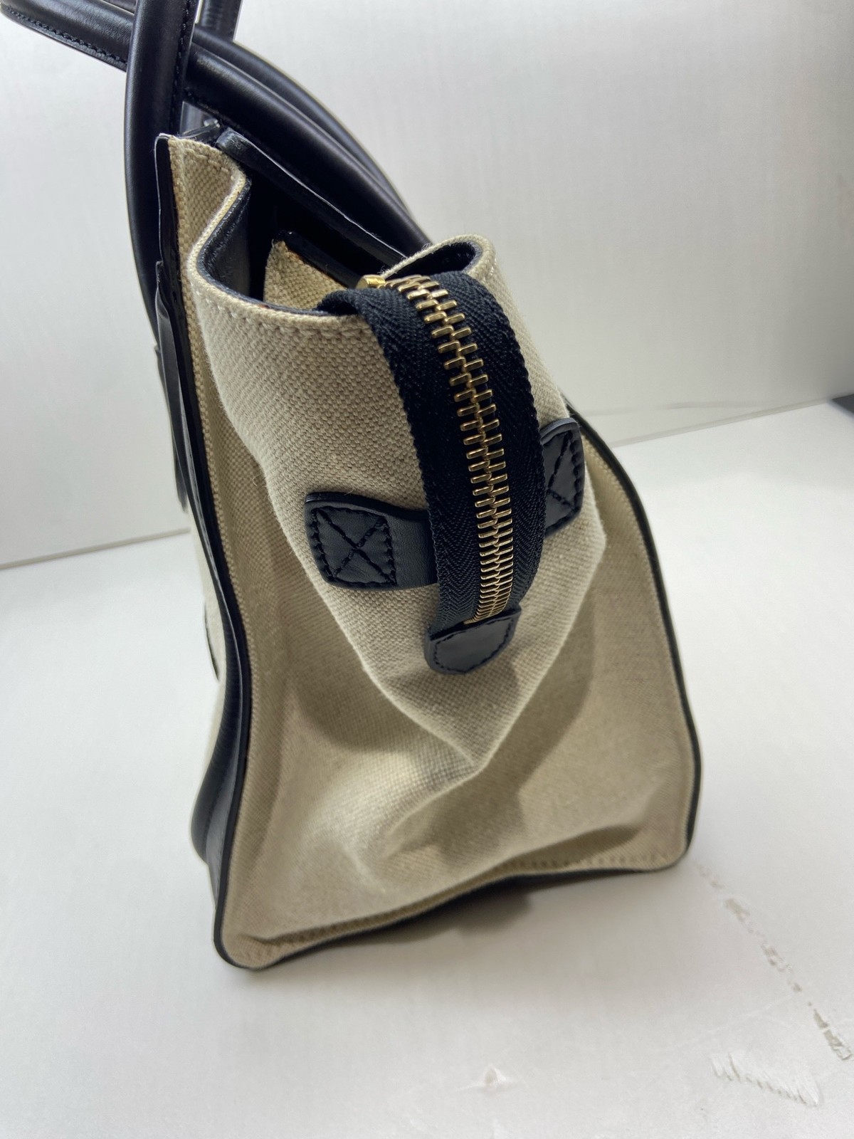 Celine Pre-Owned Authentic Satchel Colorblock 30.5*29*17 Free Tracked Shipping