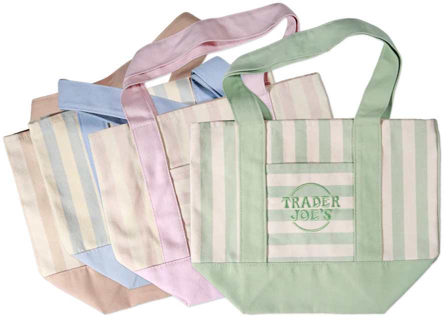 NEW Trader Joe’s Mini Summer Tote – SET of 4!!! SOLD OUT IN STORES!!