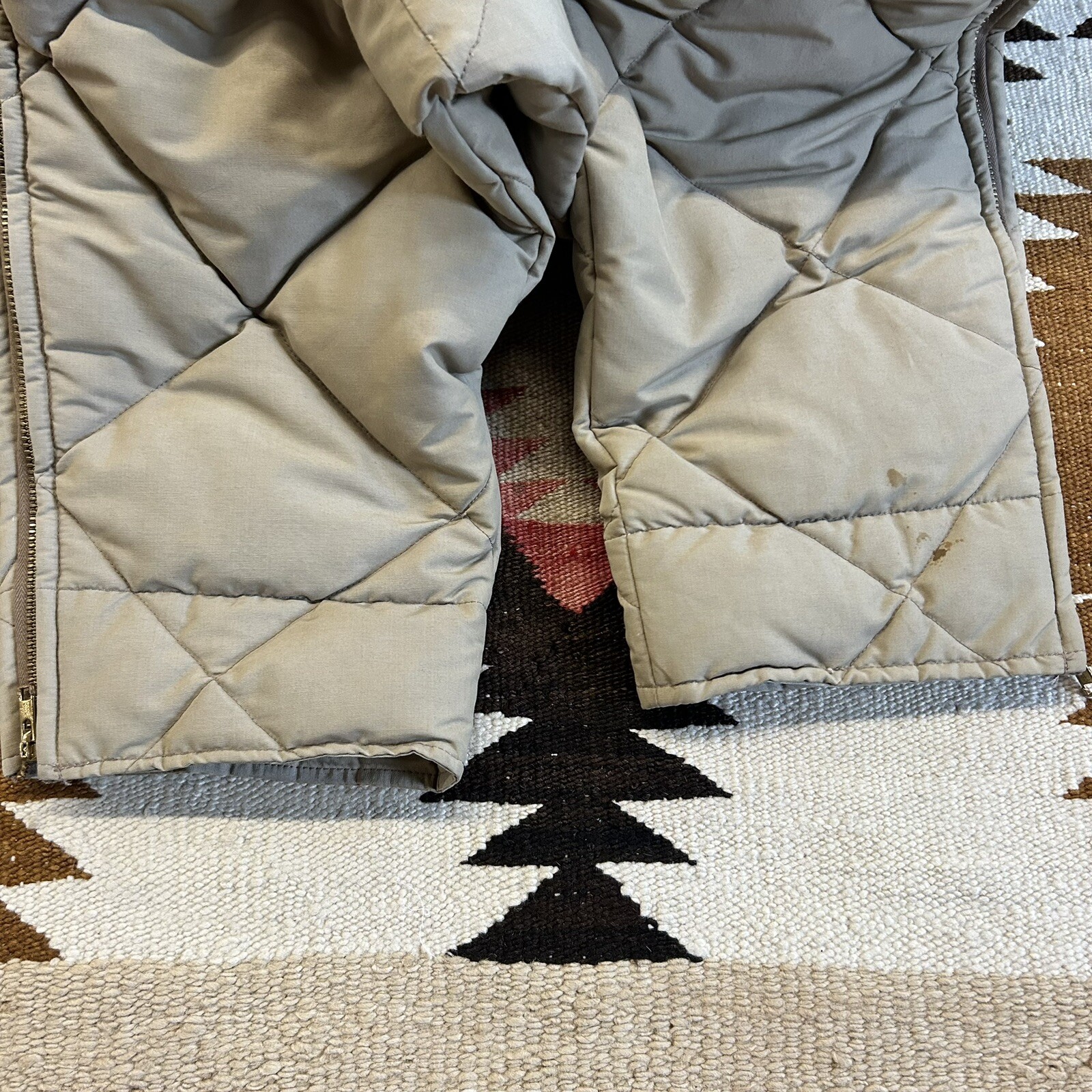 Vintage 60s Eddie Bauer Kara Koram Blizzard Proof Goose Down Snow Pants Sz M