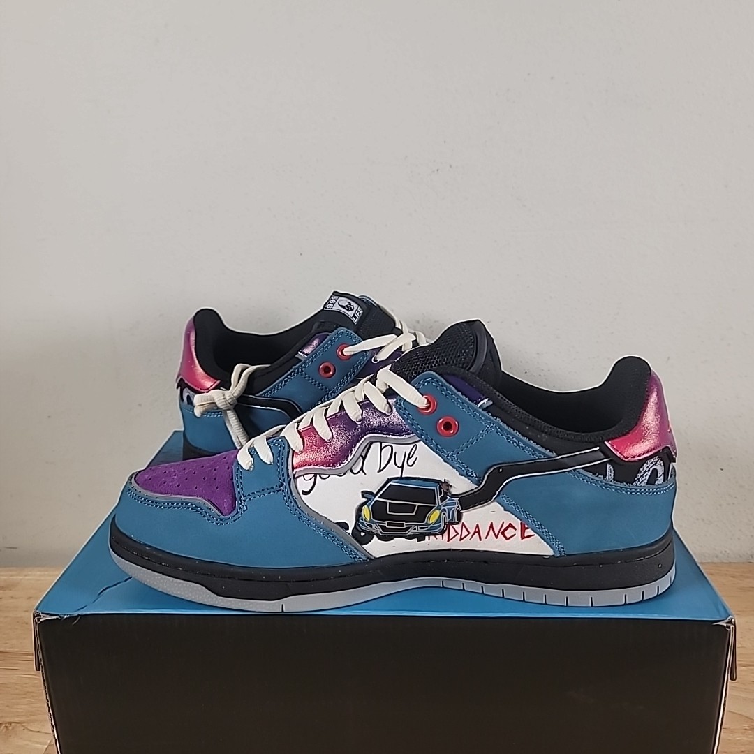 JUICE WRLD LIMITED Legacy Drip GOODBYE & GOOD RIDDENCE Shoes SIZE 10 Brand New