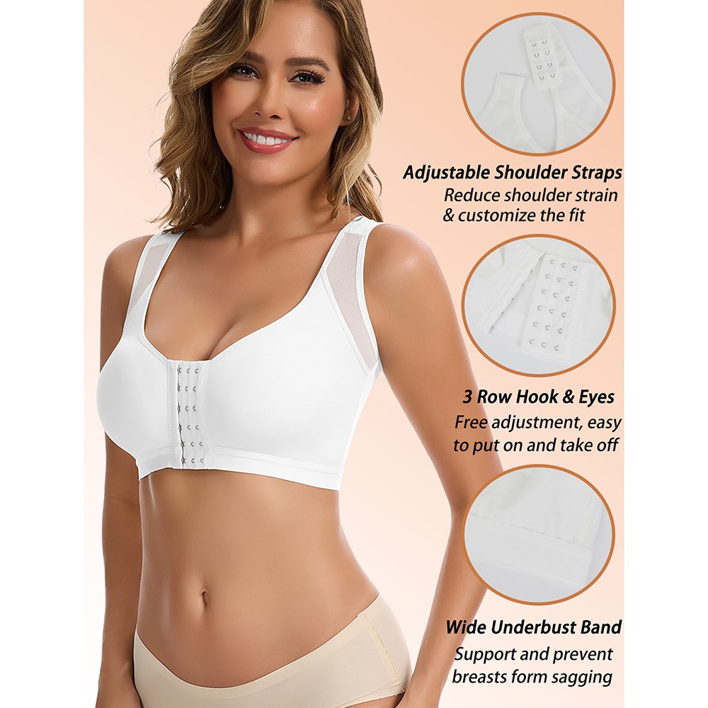 Anti-Sagging Shaper Bra Breast Lift Up Back Support Shapewear Post Surgery Bras