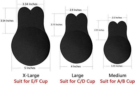 Silicone Bra Self Adhesive Push Up Strapless Invisible Pasties Cover Breast Lift