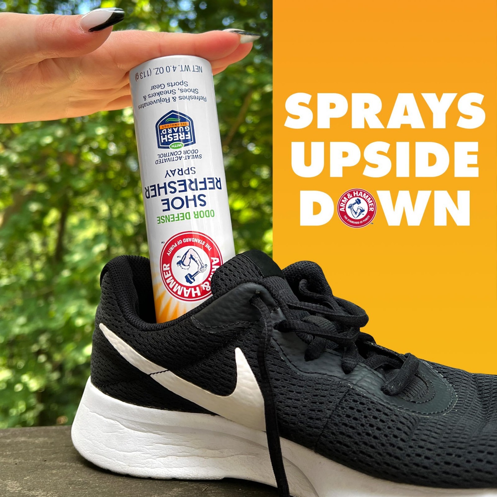 Multi-Purpose Shoe Deodorizer Spray – Odor Eliminator for All Footwear, 4 oz (3