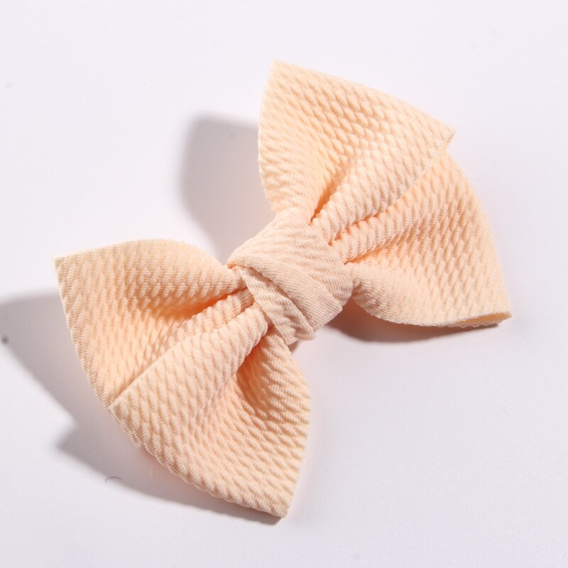 50PCS 11CM 4.3″ Big Seersucker Waffle Hair Bows For Hair Accessories Boutique