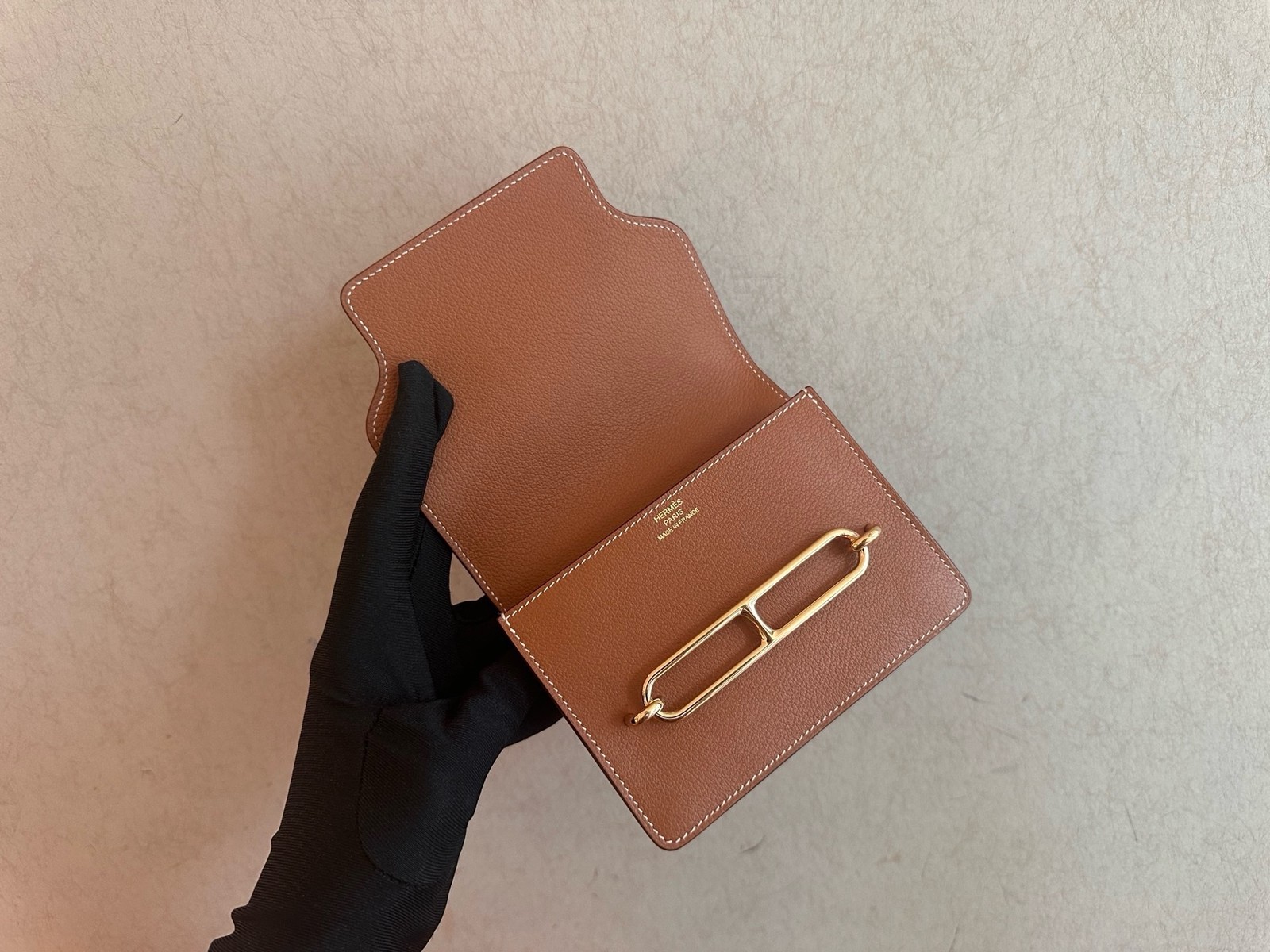 Hermes Pre-Owned Authentic Roulis Luxury Handbag H082053CP37 12.5*11cm