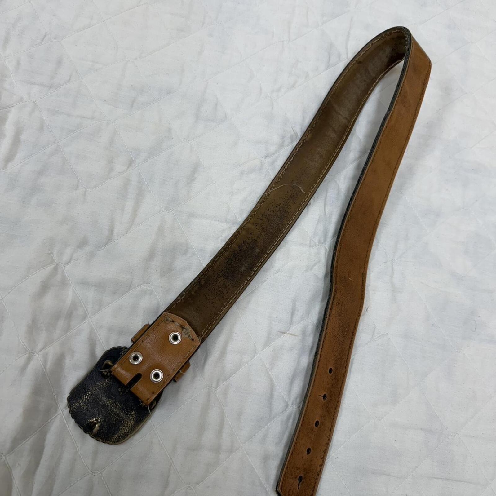 Vintage Wright Brothers 1903 Solid Brass Belt