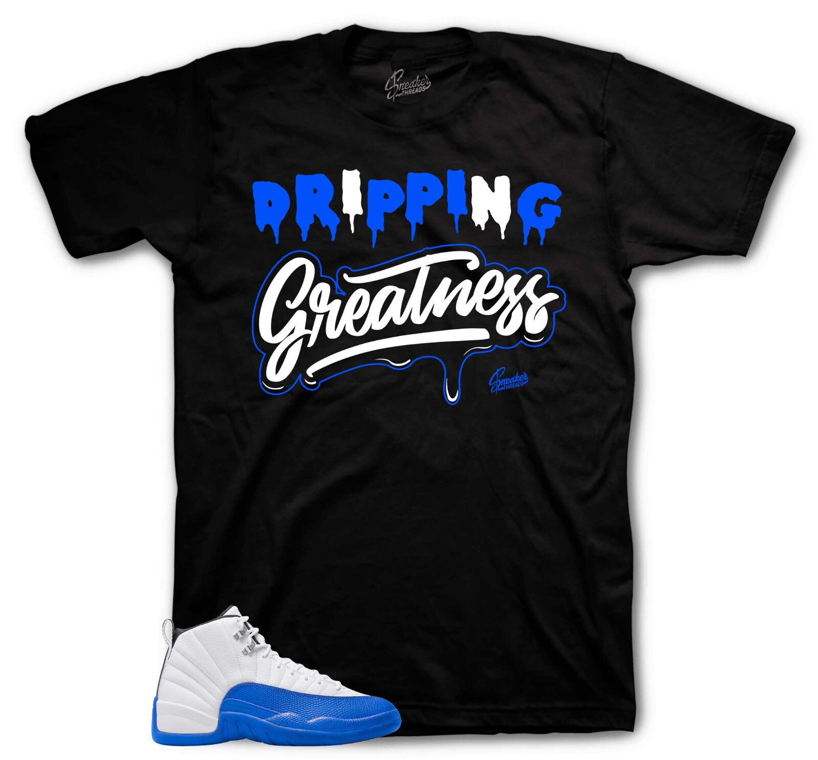Shirts To Match Jordan 12 Blueberry Sneaker Tees – Drip Greatness Shirt
