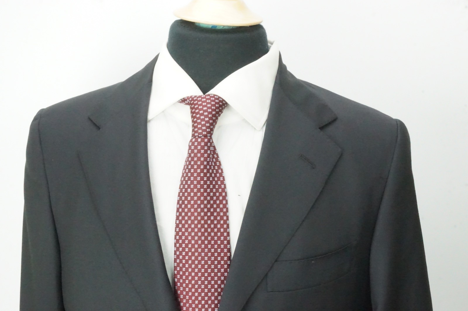 Sartoria Partenopea S140s Wool Solid Blue 2 Pc Suit Jacket Pants 38 US BRAND NEW