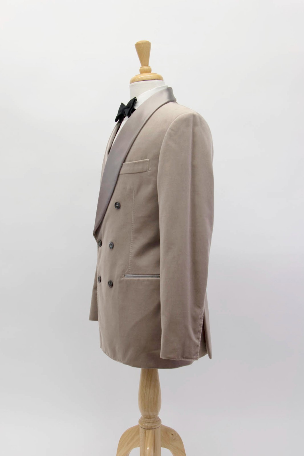 NWT $5995 Brunello Cucinelli Men Velvet Double Breasted 2-Piece Tuxedo Suit A258