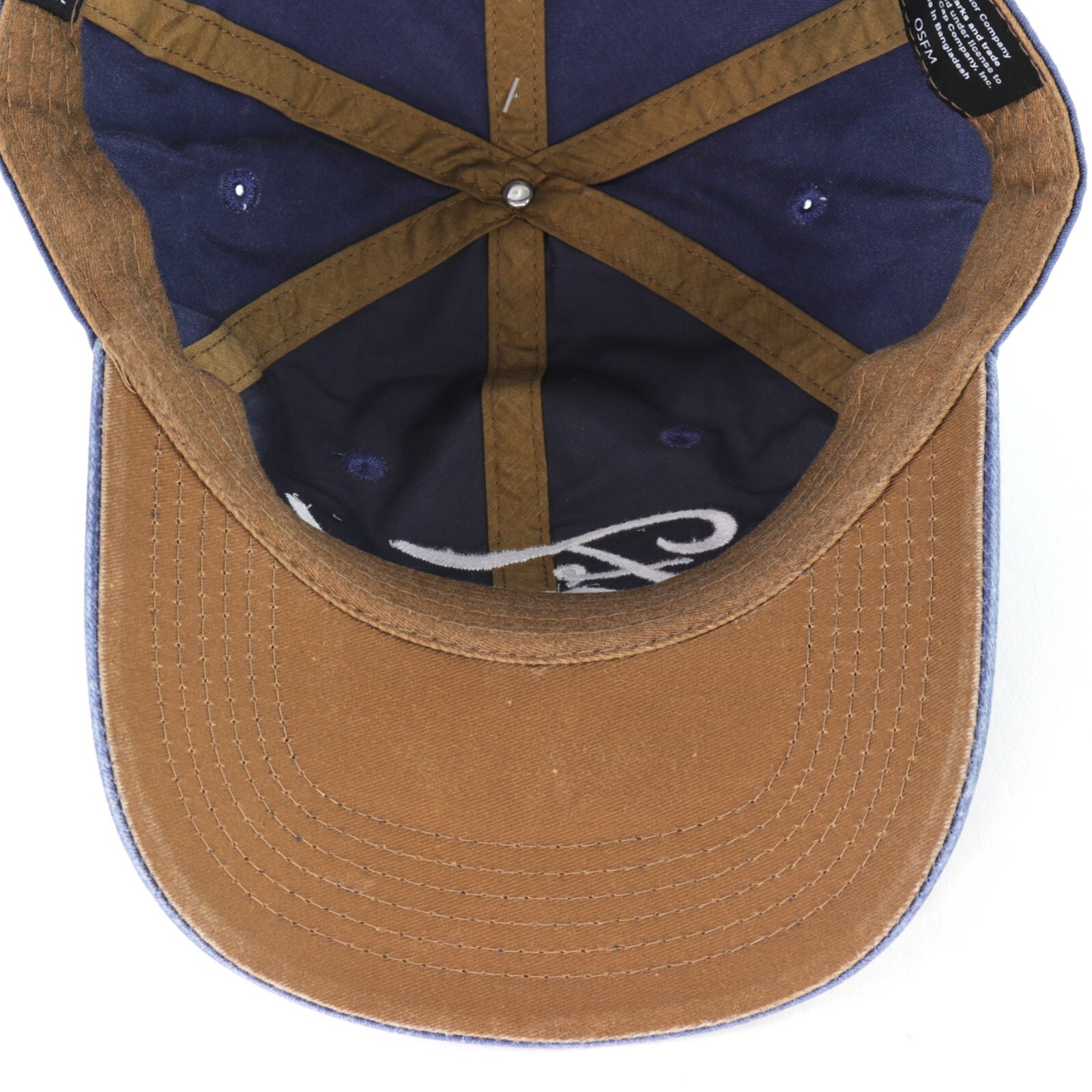 Ford Established 1903 Weathered Blue Embroidered Baseball Hat Cap Unstructured