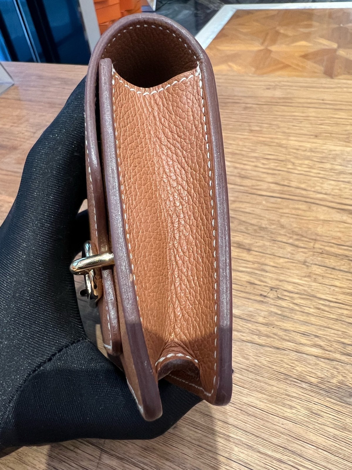 Hermes Pre-Owned Authentic Roulis Luxury Handbag H082053CP37 12.5*11cm