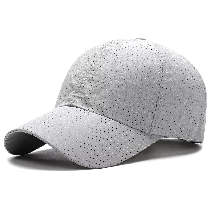 Unisex Breathable Mesh Baseball Cap Solid Color Sun Hat