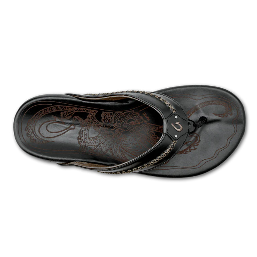 OluKai Mea Ola Men’s Leather Sandals Brand New Authentic