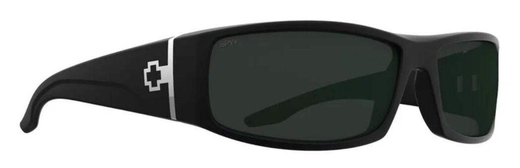 Spy Optic COOPER Sunglasses – MATTE Black / HAPPY Gray Green Lens NEW