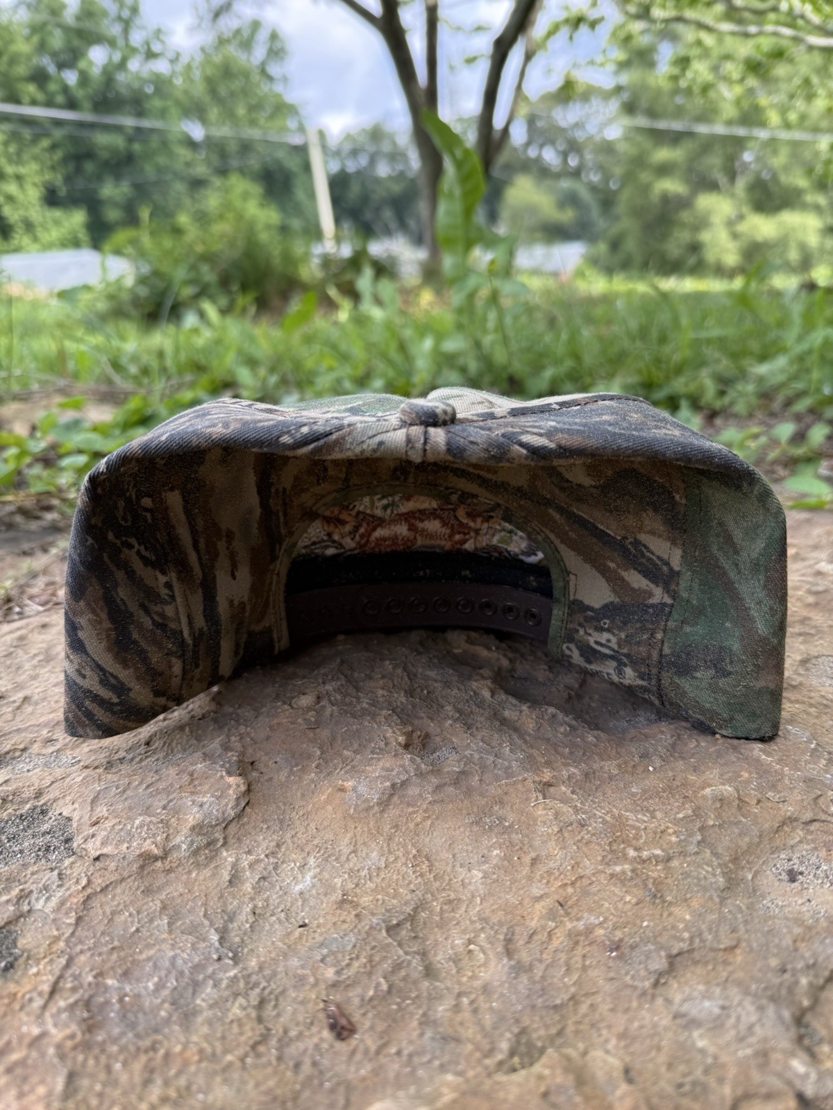 Vintage K-Products Realtree Camo Fox hunting wildlife snapback hat