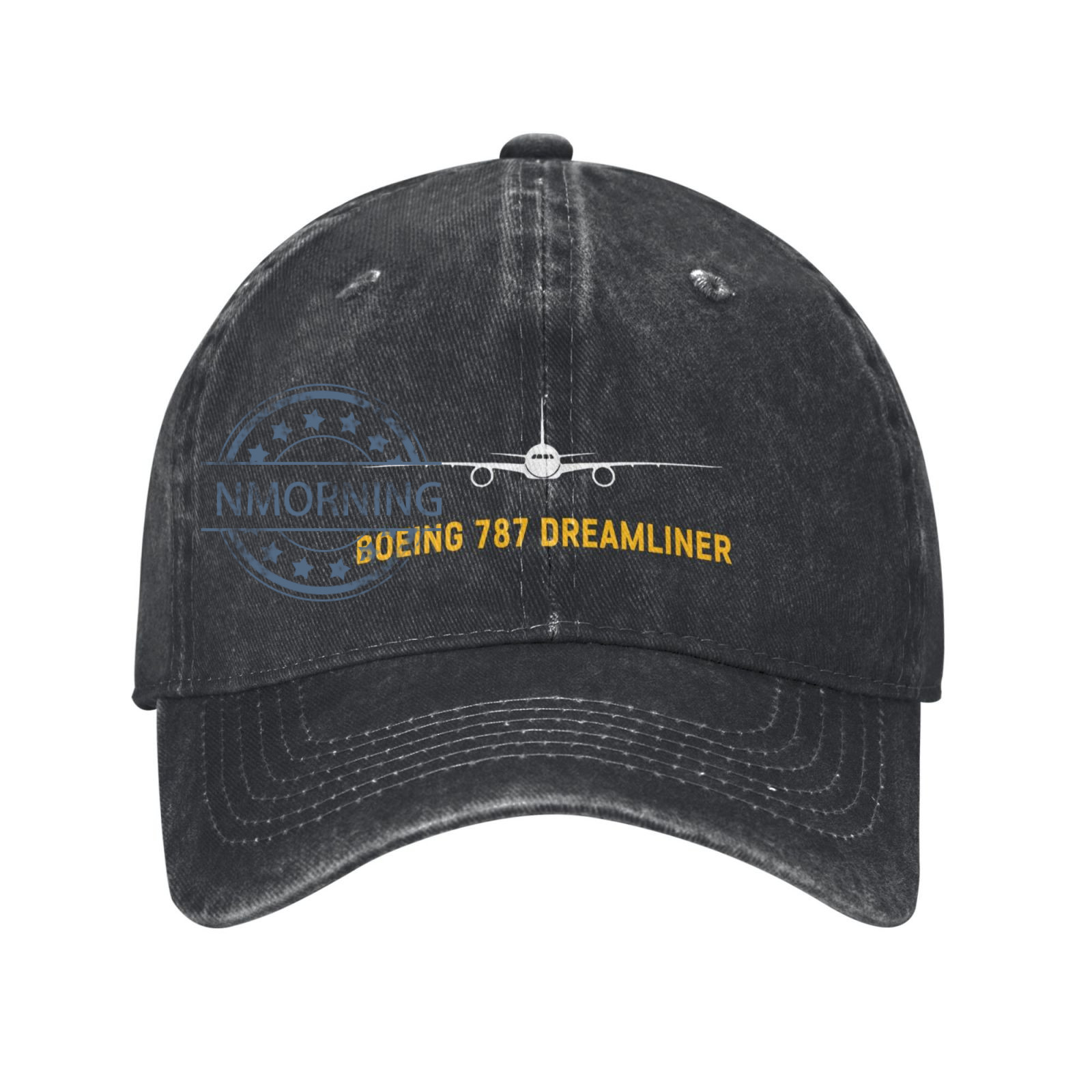 Boeing 787 Dreamliner Veterans Men Baseball Cap Adjustable Sport Dad Hat
