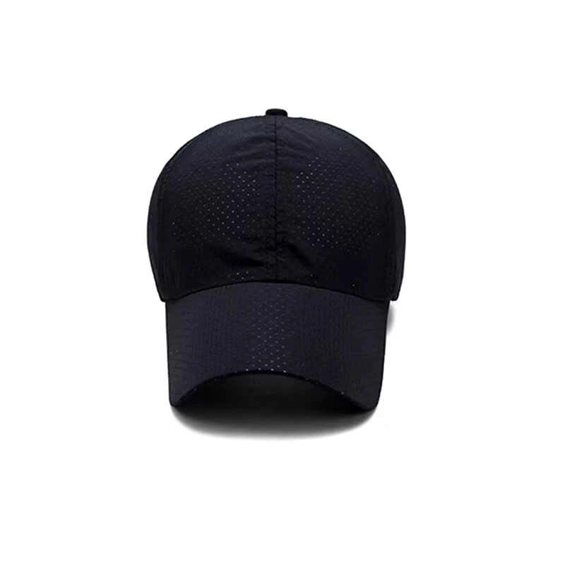 Unisex Breathable Mesh Baseball Cap Solid Color Sun Hat