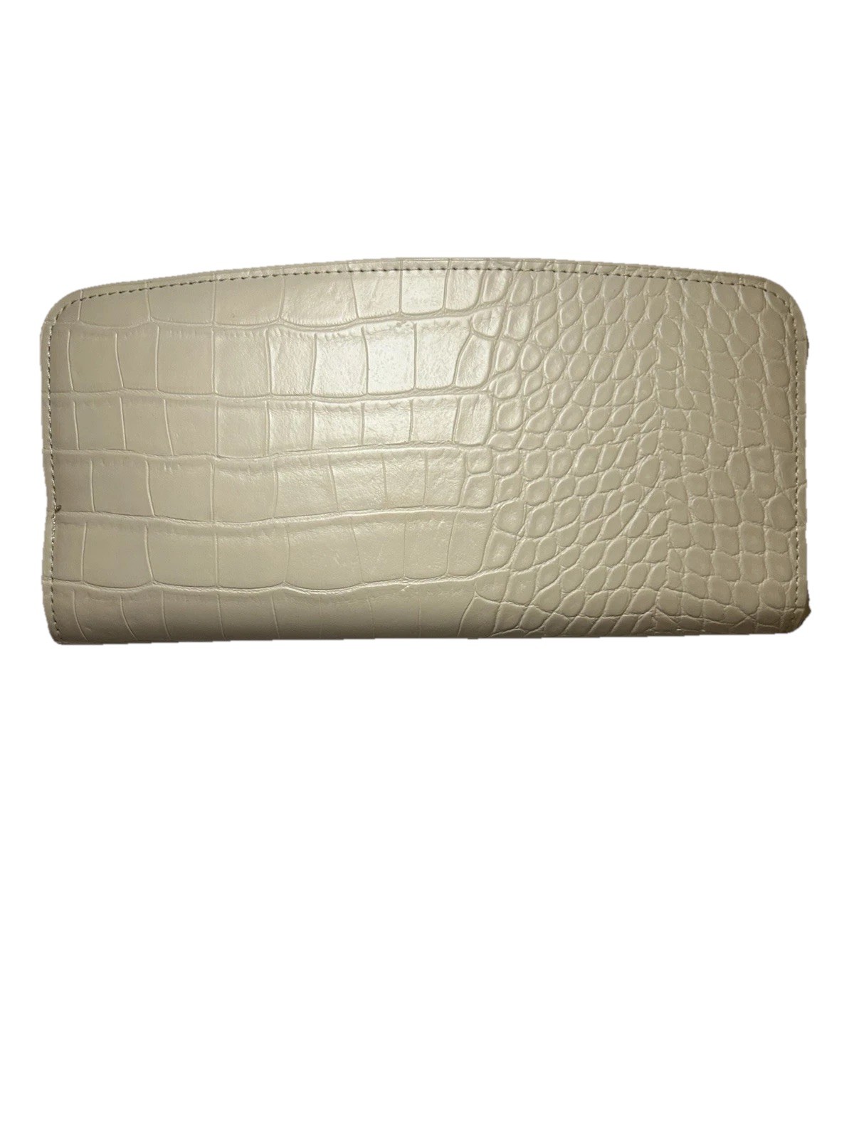 Women’s Synthetic Leather Wallet Cream Color 8.5 Inches