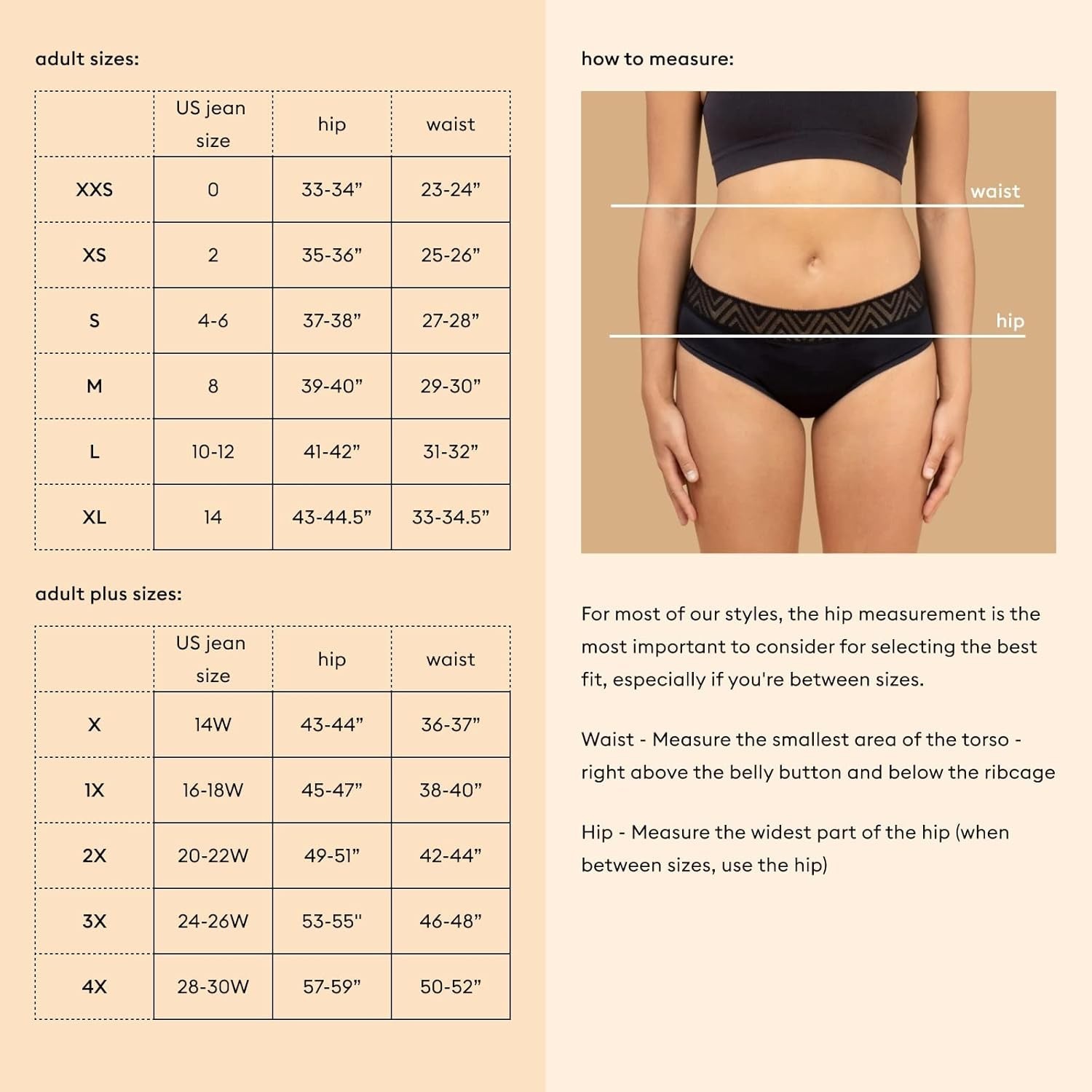 NEW Thinx Air 4-PACK Black Hiphugger Period Panties Underwear 2XL Moderate