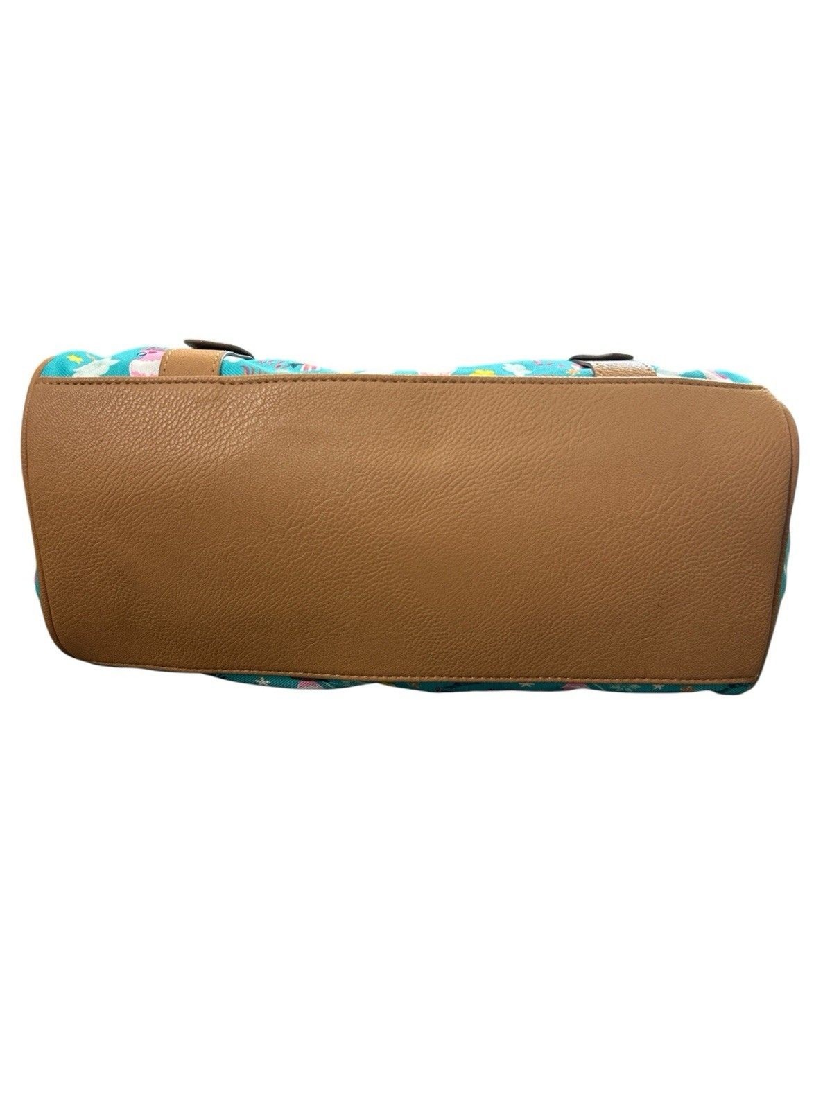 LILY BLOOM Landon Satchel Parrots In Paradise 3 Compartments Eco Friendly NWT