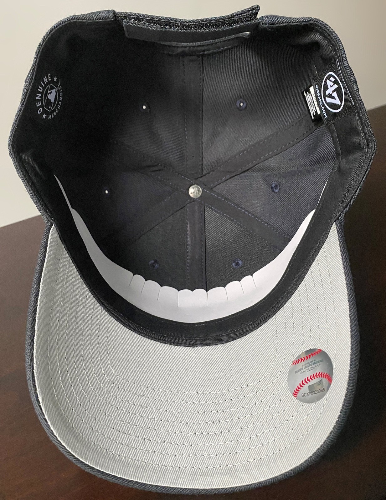 NEW 47 Brand Official New York Yankees Navy Blue/White Baseball Hat