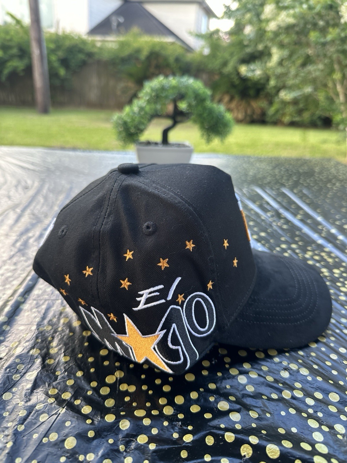 ThirtyOne EL MAGO “LA”ORANGE Black Snapback Hat Adjustable One Size Men