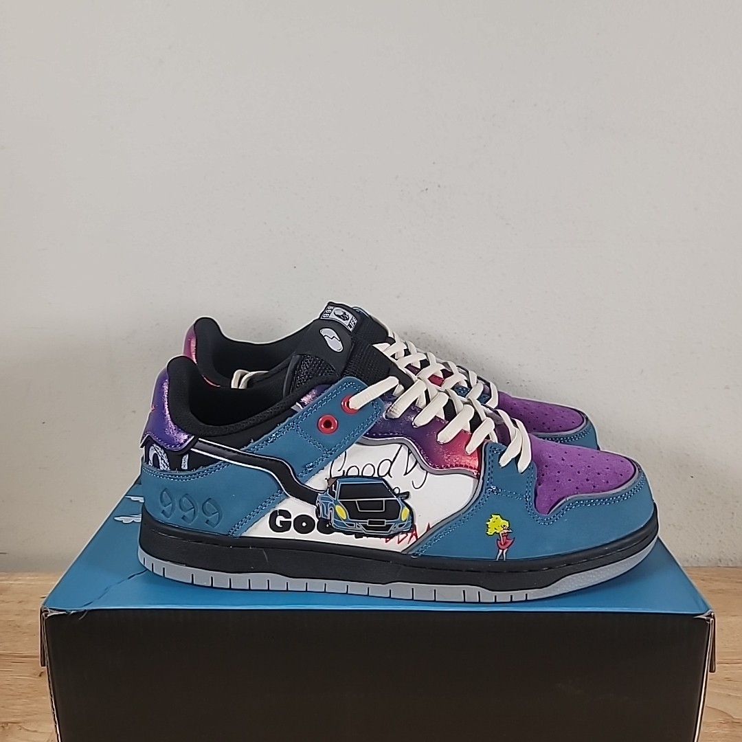 JUICE WRLD LIMITED Legacy Drip GOODBYE & GOOD RIDDENCE Shoes SIZE 10 Brand New