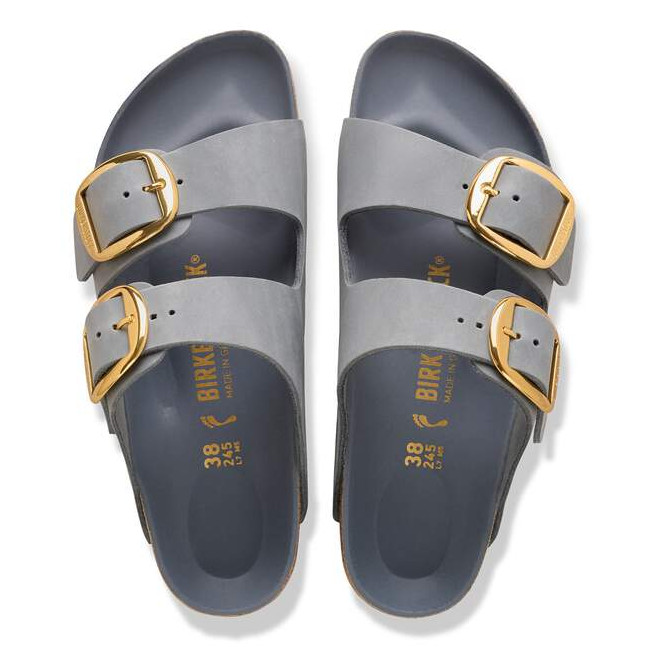 NWT Birkenstock Arizona Big Buckle Oiled Leather Unisex Adults All Size EU
