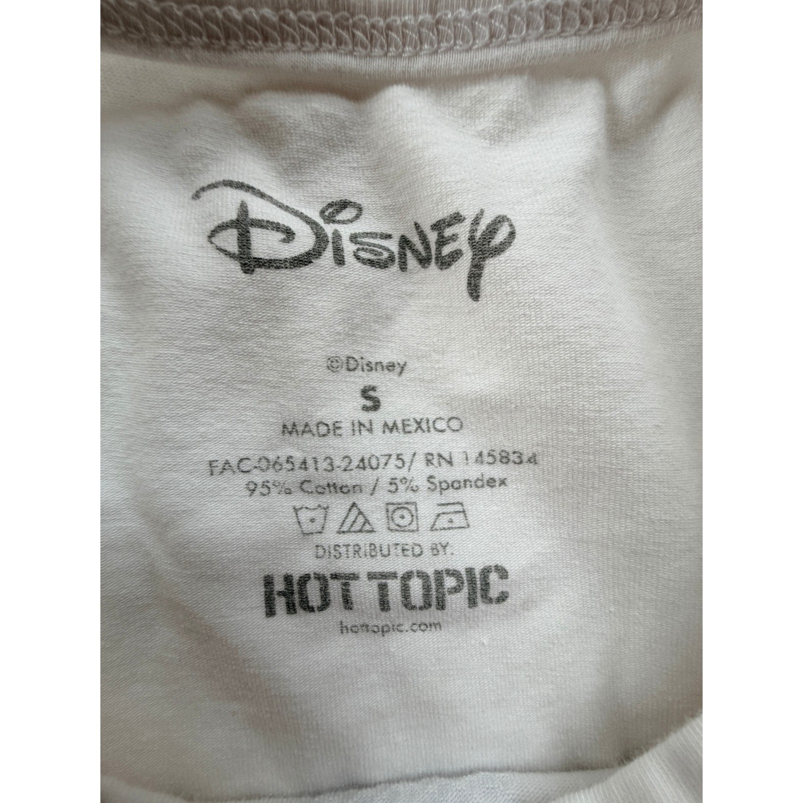 Disney Marie Aristocats Rhinestone Baby Tee White Hot Topic Small Crop Top