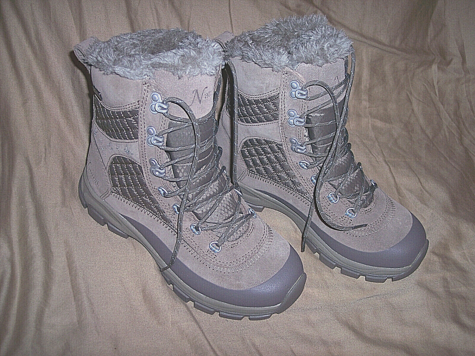 Womens Snow Boots 9 Water Proof Boots 400 G Insulated Boots Cold Weather Boots 9