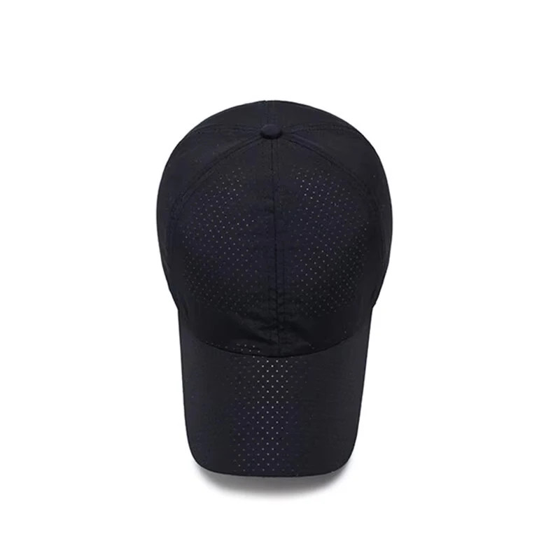 Unisex Breathable Mesh Baseball Cap Solid Color Sun Hat