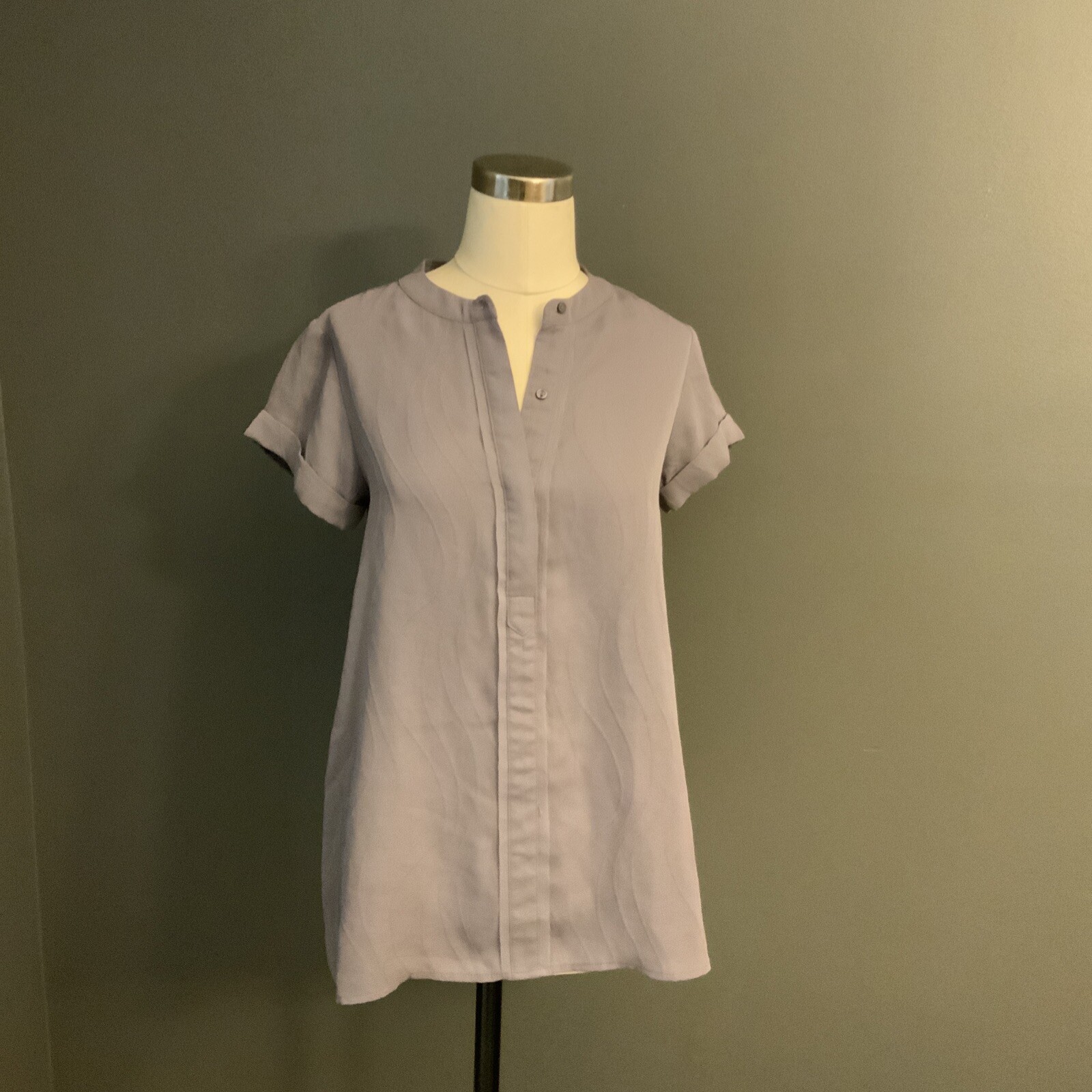 Vera Wang Blouse Light Purple XS