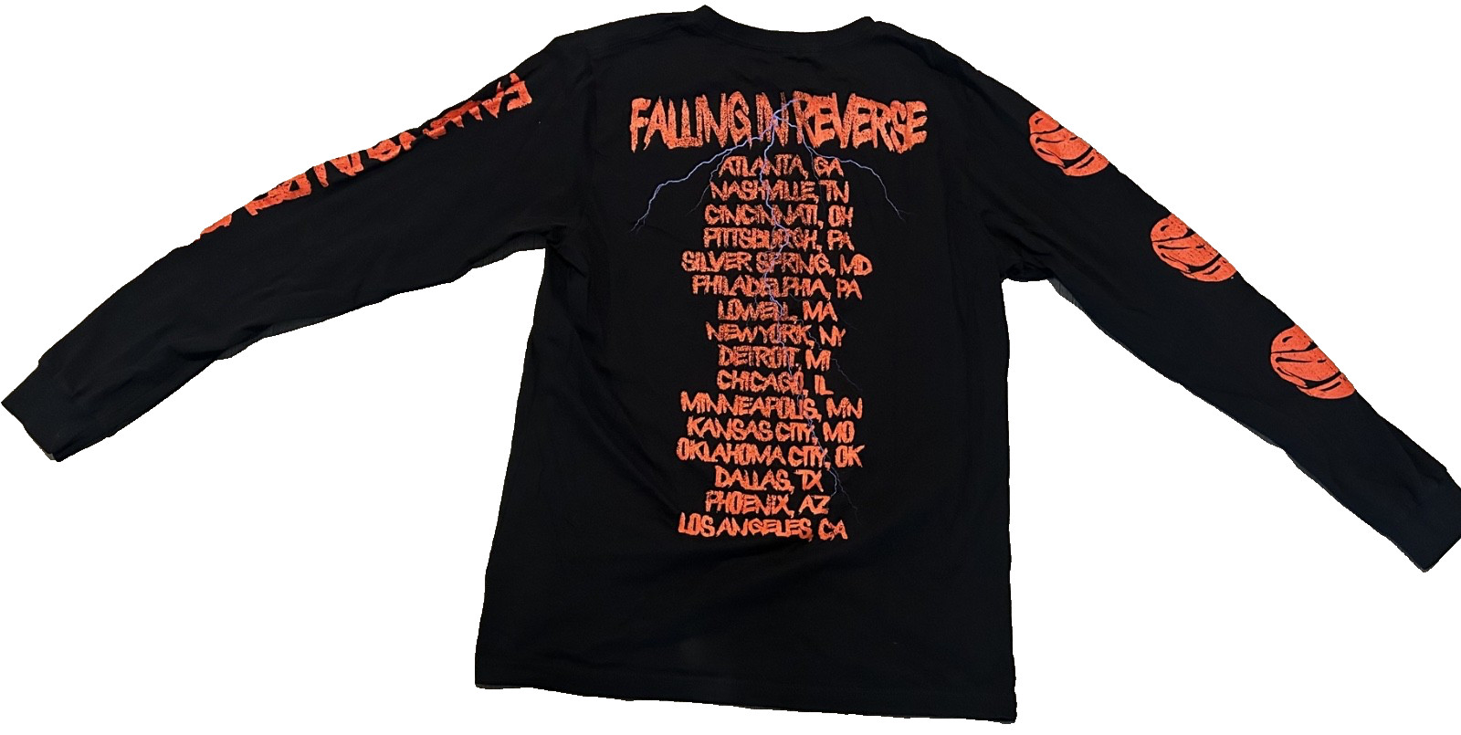 Falling In Reverse Live From the Unknown Long Sleeve Medium