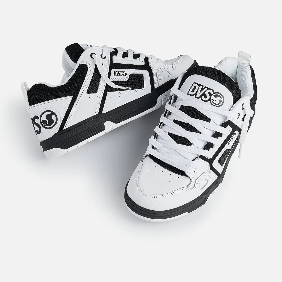 DVS – Comanche Shoes – White Black White | Sizes 11-11.5 US