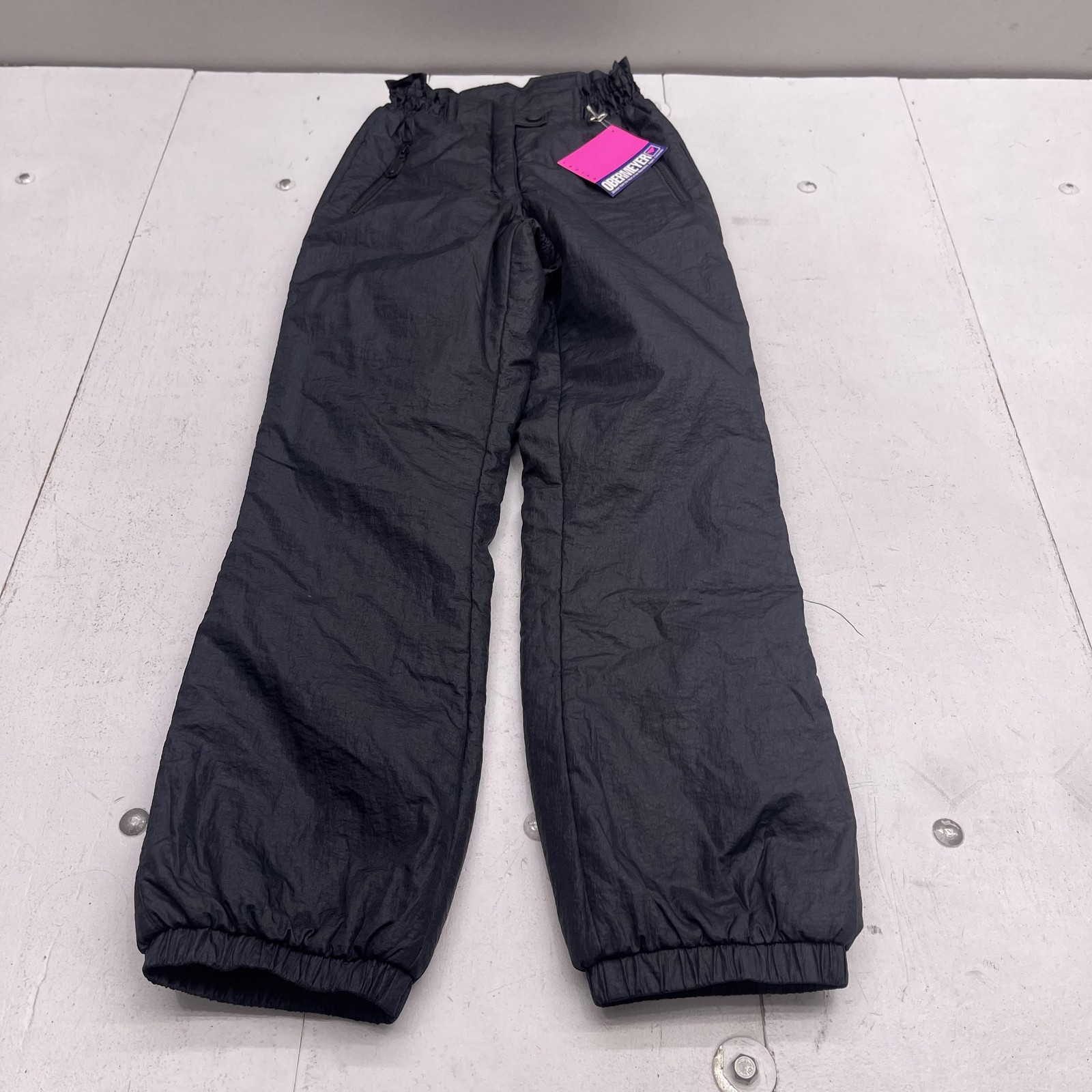 Vintage Y2K Obermeyer Weather Proof Snow Pants Women 6 Black Insulated Ski