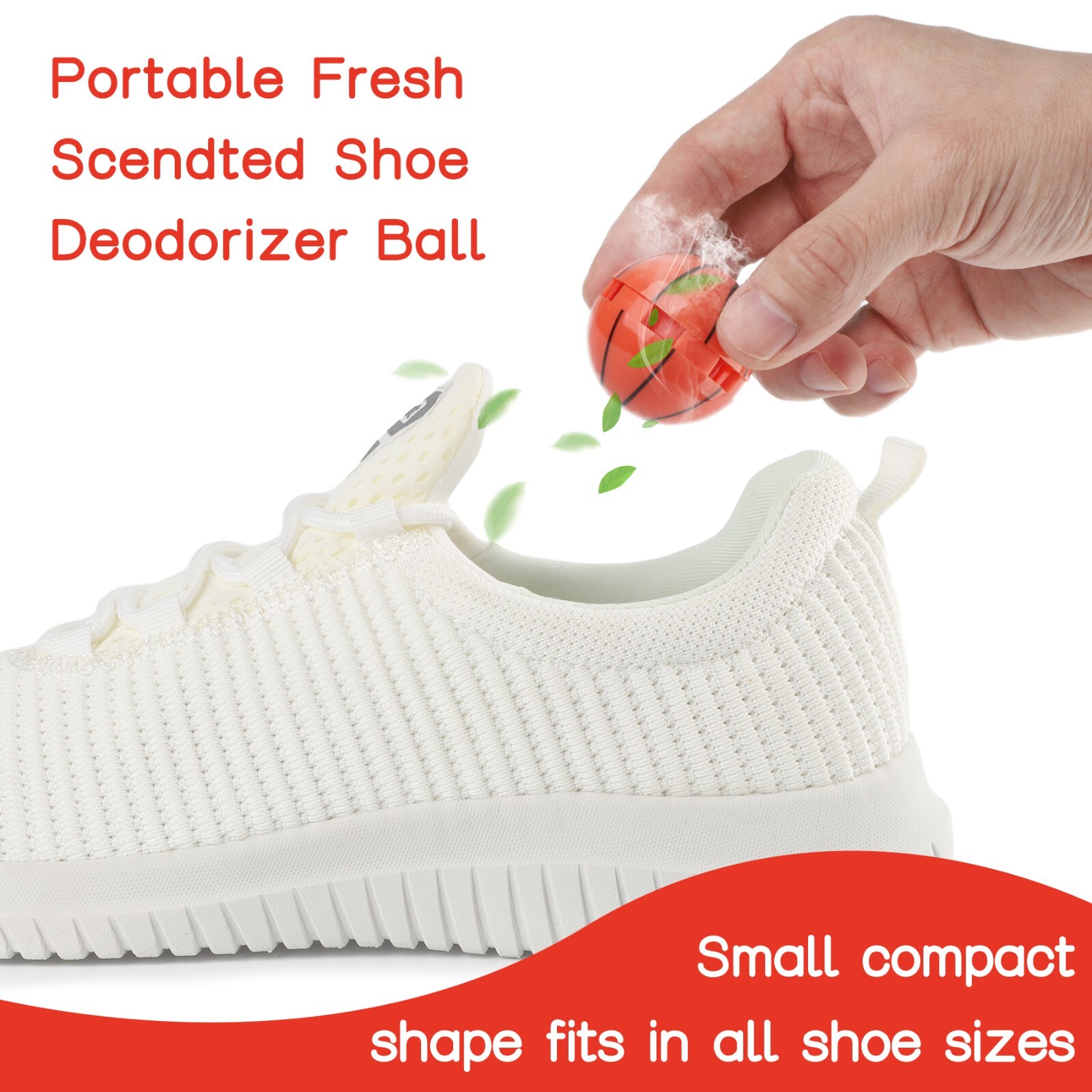Sneaker Deodorizer Balls cologne Scent Shoe Odor Eaters Deodorant Shoe Freshener