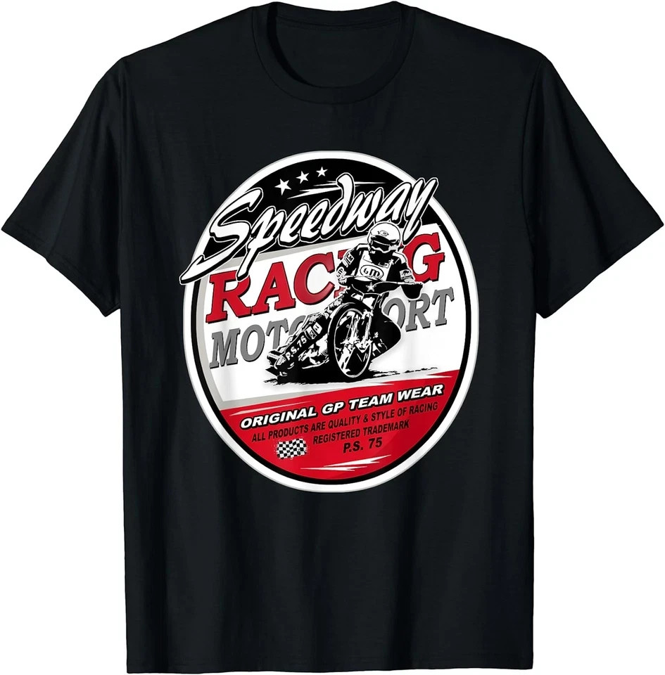 Motorcycle Speedway Flat Track Racing Graphic Tee Unisex Rider Gift T-Shirt