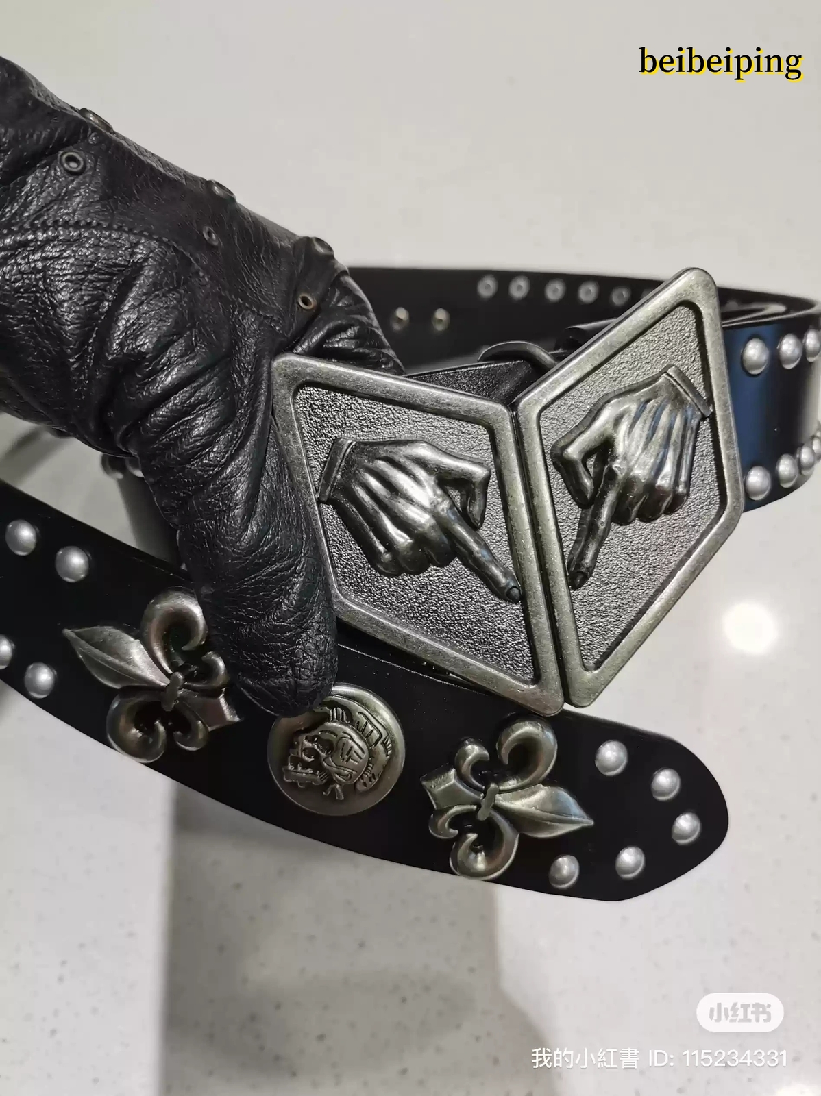 JoJo’s Bizarre Adventure SBR Belt Gyro Zeppeli Anime Cosplay Belt + Belt buckle