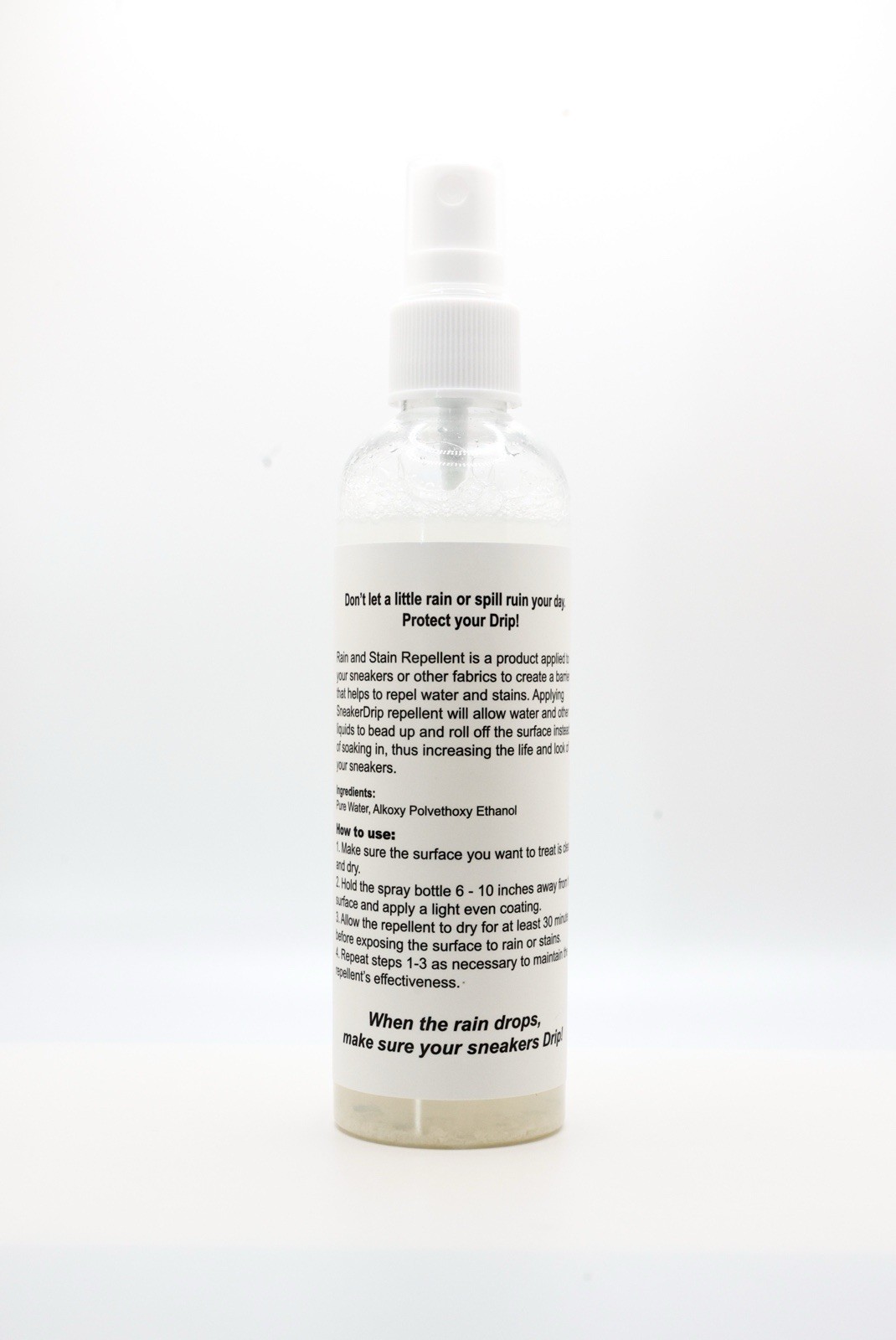 Sneaker Drip Sneaker Cleaning Kit 4oz Solution, Brush, Towel + Water Repellent