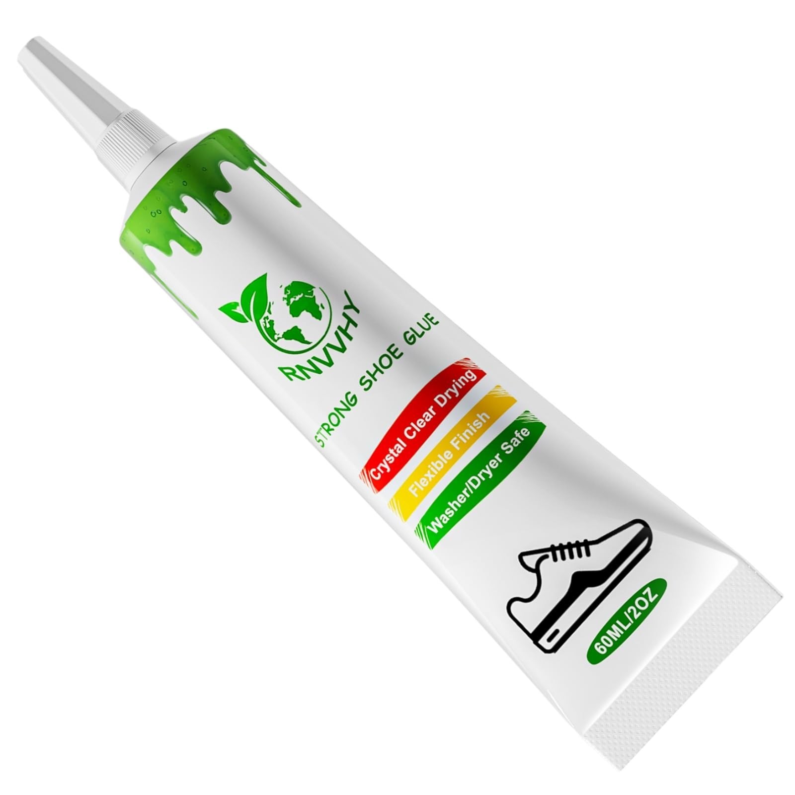 Heavy Duty Shoe Glue for Sole Repair – Waterproof Clear Flexible Adhesive for Sn