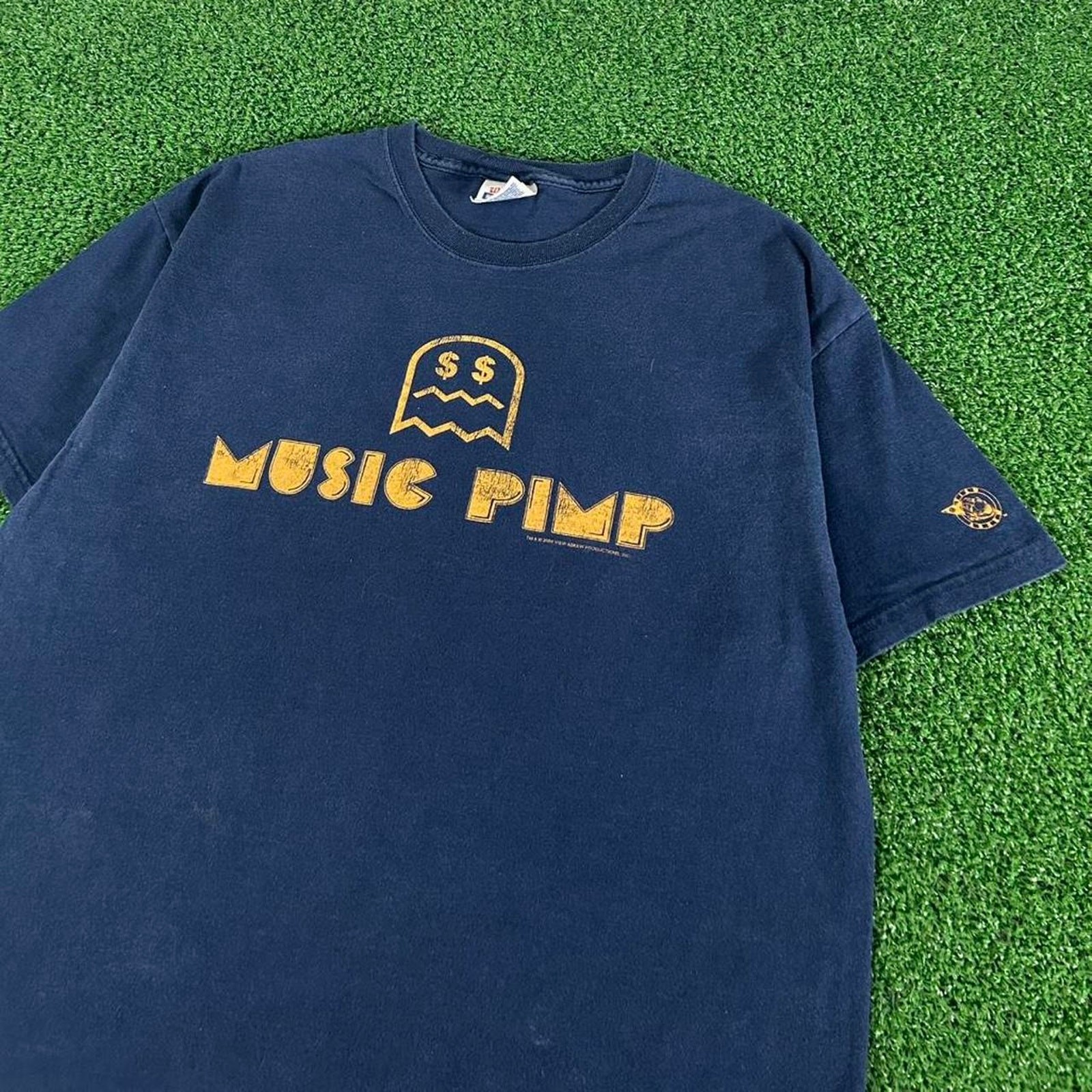 Vintage Music Pimp Jersey Girl Movie Promo Graphic Tshirt Size L AS SEEN ON TV