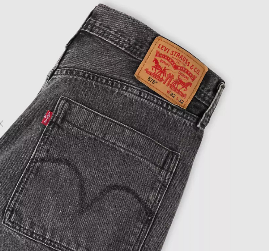 Levi’s 578™ Baggy Cargo Men’s Jeans, Goodbye Darling – Black
