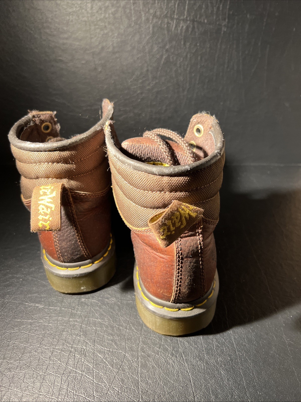 Dr. Martens Industrial Steel Toe Work Boots Brown Men’s US 7 UK 6 EU 39