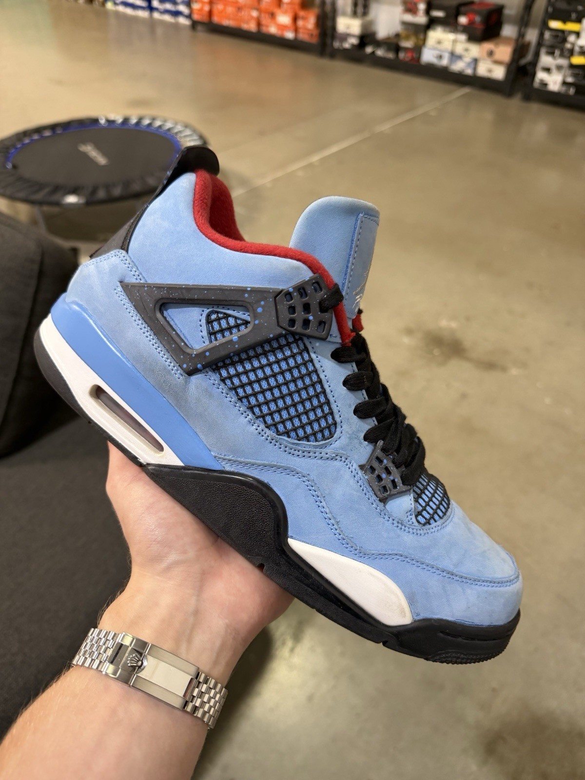 Size 11.5 – Jordan 4 Retro x Travis Scott Mid Cactus Jack