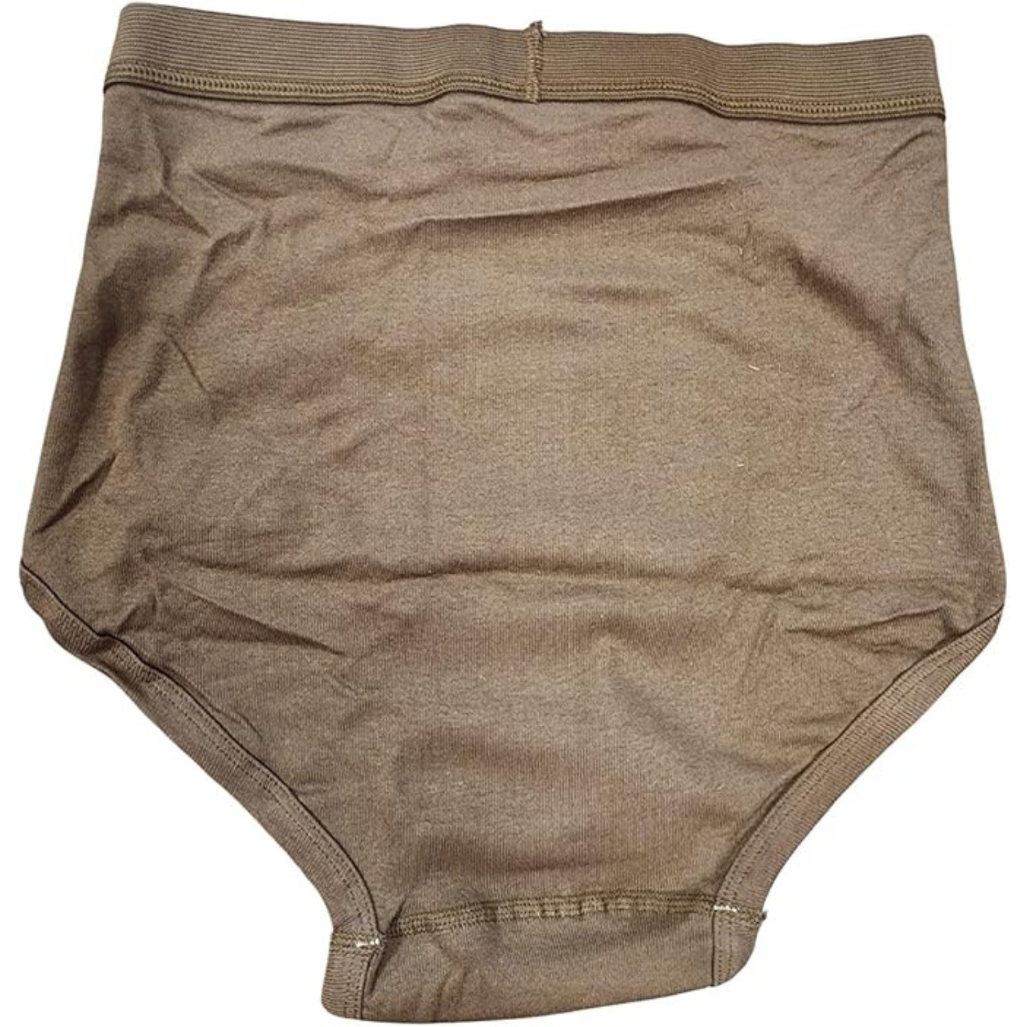 Men’s Brown BVD Cotton Underwear Briefs 3-Pack – New