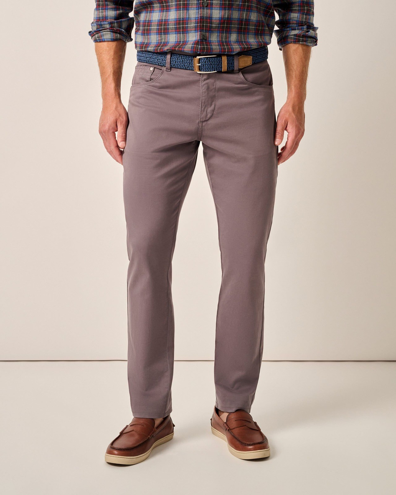 Carmel Sateen 5-Pocket Pants johnnie-O Mens Size 32×30 (7850319)