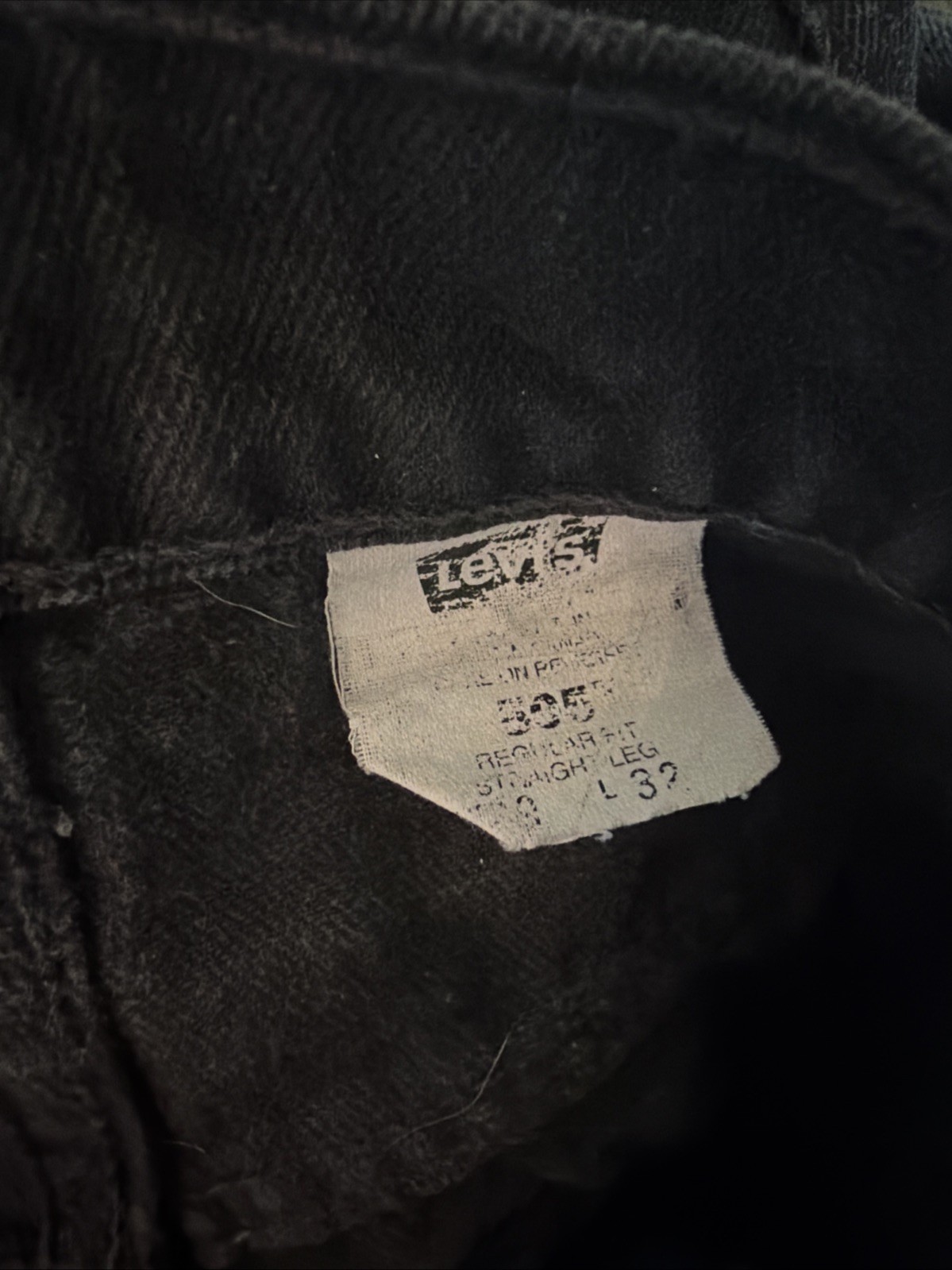 Levi’s Vintage 505 Jeans – Black, 29Wx32L