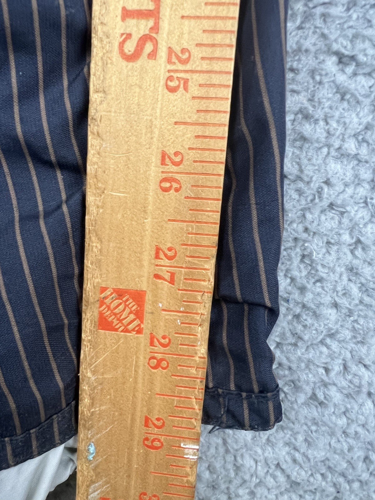 House Bomb Proof Technical Snow Pants Mens Medium Snowboard Outerwear Pinstripes